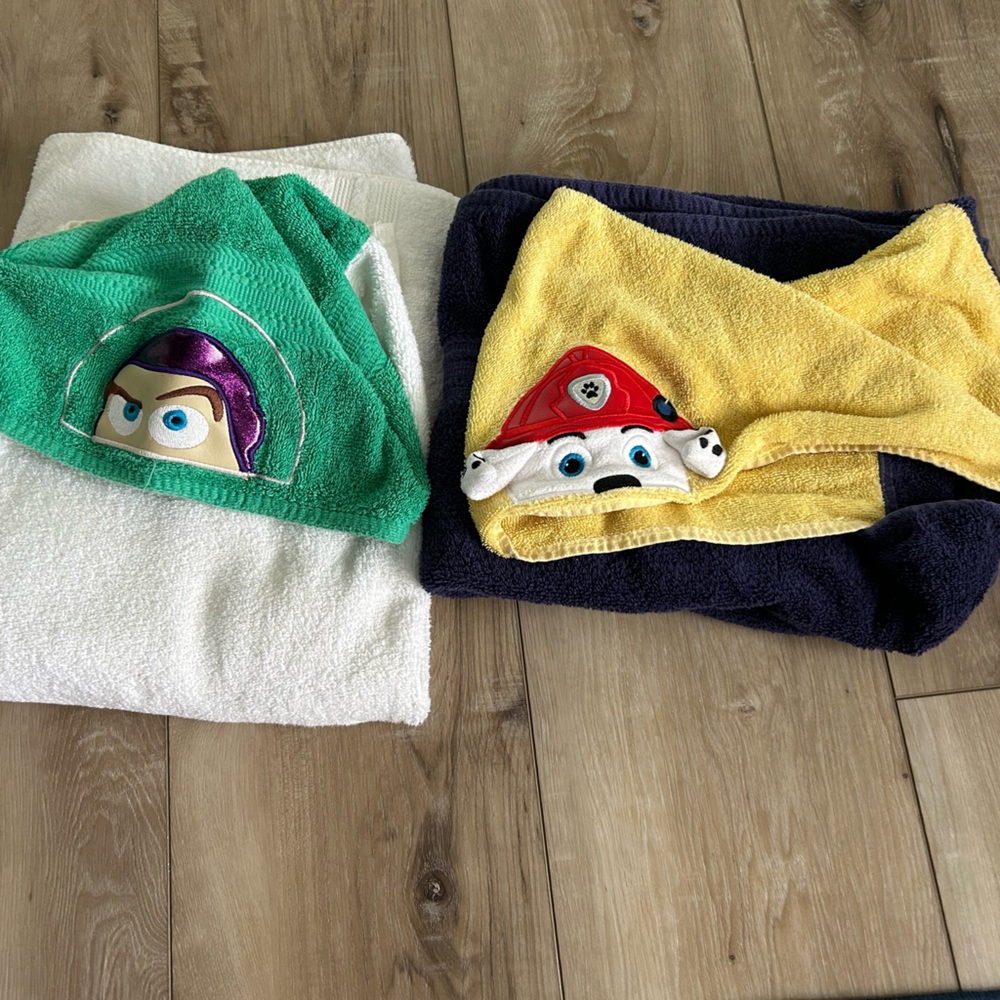 Hooded Towels for Children Full Size